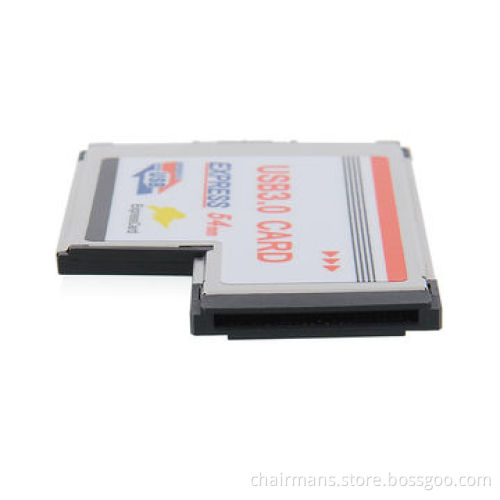 Dual USB Express Card/Adapter for Notebook, 54mm